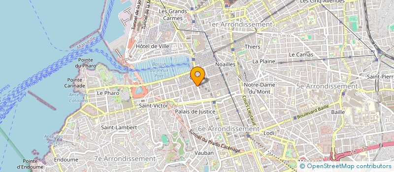 localisation de l'entreprise SLK  MARSEILLE