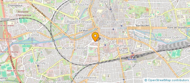 localisation de l'entreprise SLK  RENNES