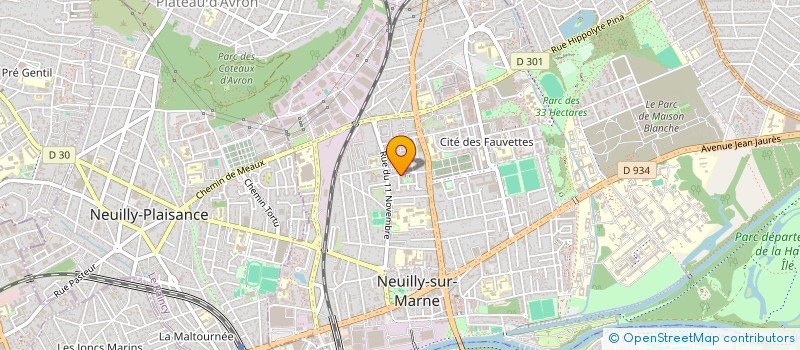 localisation de l'entreprise SLK CIGOGNE à NEUILLY-SUR-MARNE