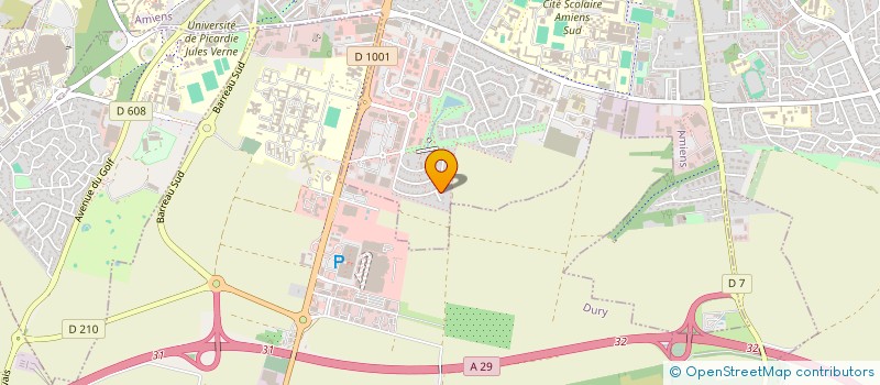 localisation de l'entreprise SLK HOLDING  AMIENS