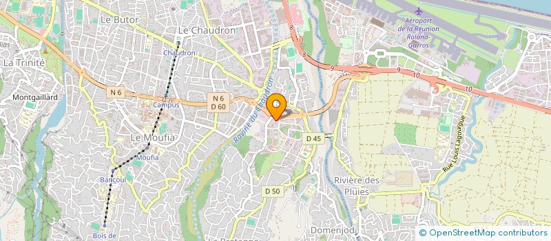 localisation de l'entreprise SLK REUNION  SAINT-DENIS