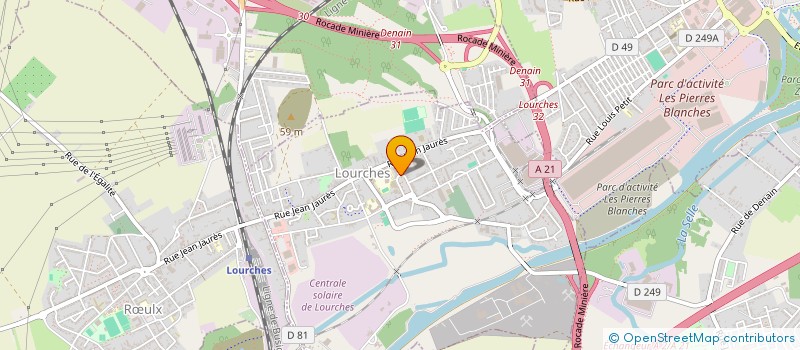 localisation de l'entreprise SLLC  WALINCOURT-SELVIGNY