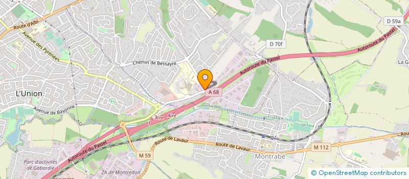 localisation de l'entreprise SLM 3D AVIATION à SAINT-JEAN