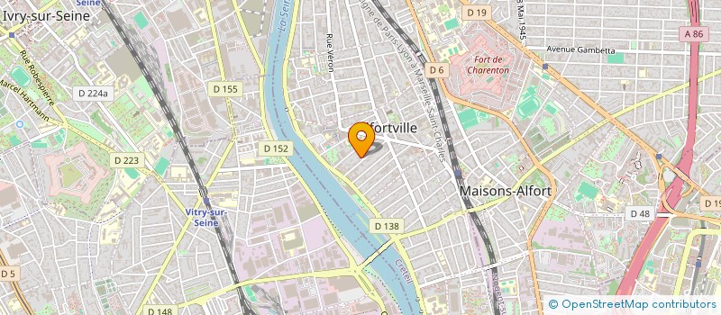 localisation de l'entreprise SLM à ALFORTVILLE