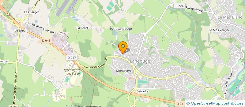 localisation de l'entreprise SLM à LIMOGES