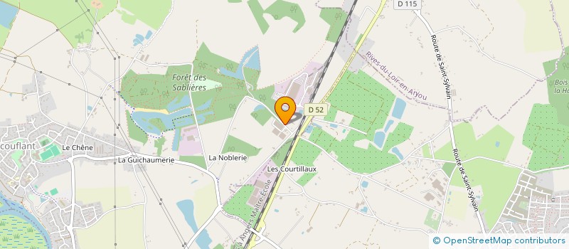 localisation de l'entreprise SLM  ECOUFLANT