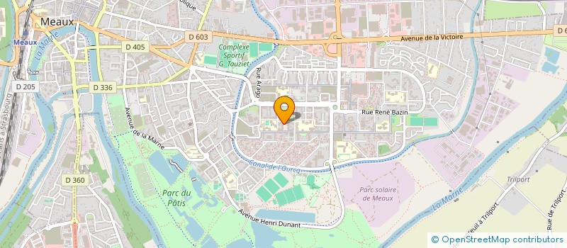 localisation de l'entreprise SLM à MEAUX