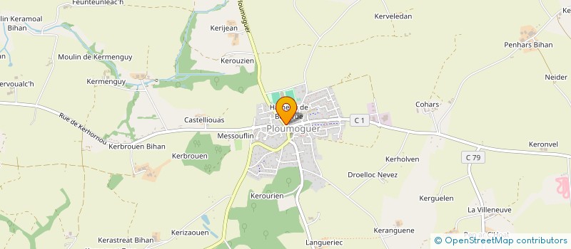 localisation de l'entreprise SLM  BRELES