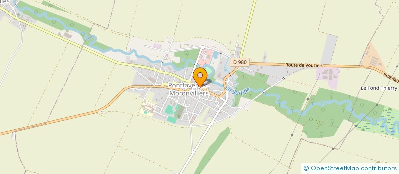 localisation de l'entreprise SLM à PONTFAVERGER-MORONVILLIERS