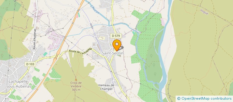 localisation de l'entreprise SLM  SAINT-SERNIN