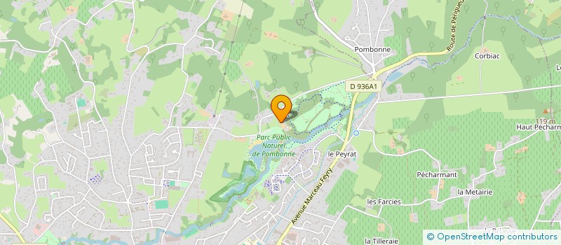 localisation de l'entreprise SLM ENVIRONNEMENT 24 à BERGERAC
