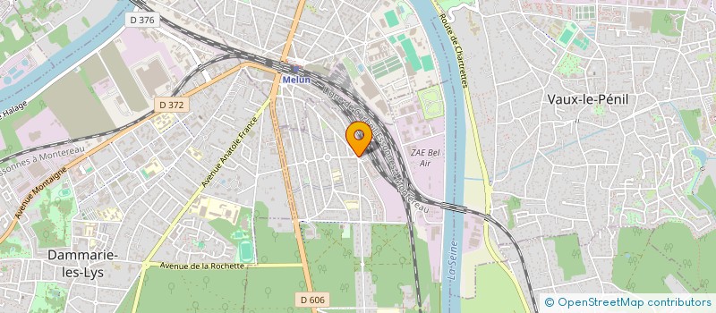 localisation de l'entreprise SLM GESTION à LA ROCHETTE