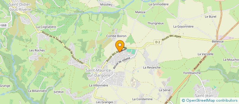 localisation de l'entreprise SLM IMMO  CHABANIERE