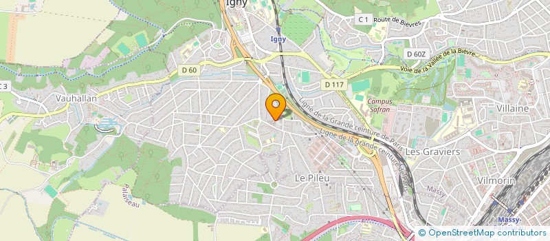 localisation de l'entreprise SLM.LUXURY  IGNY