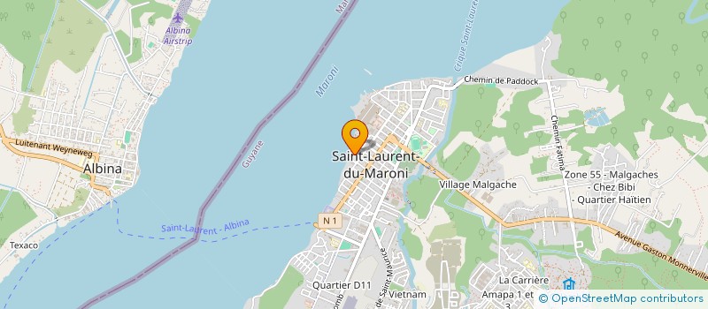localisation de l'entreprise SLM MIZIK à SAINT-LAURENT-DU-MARONI
