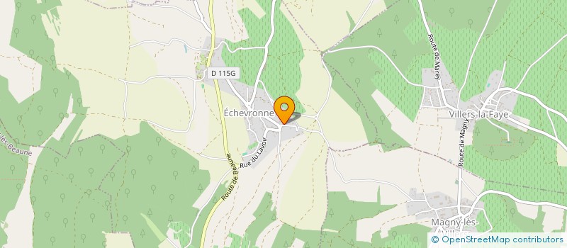 localisation de l'entreprise SLM PRODUCT  ECHEVRONNE