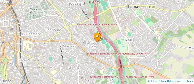 localisation de l'entreprise SLM SERVICE AUTO à TOULOUSE