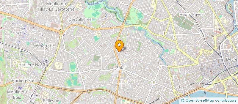 localisation de l'entreprise SLMASG  NANTES