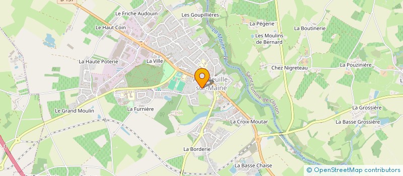 localisation de l'entreprise SLMBENE  AIGREFEUILLE-SUR-MAINE