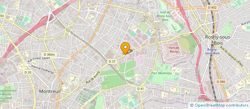 localisation de l'entreprise SLMD à MONTREUIL