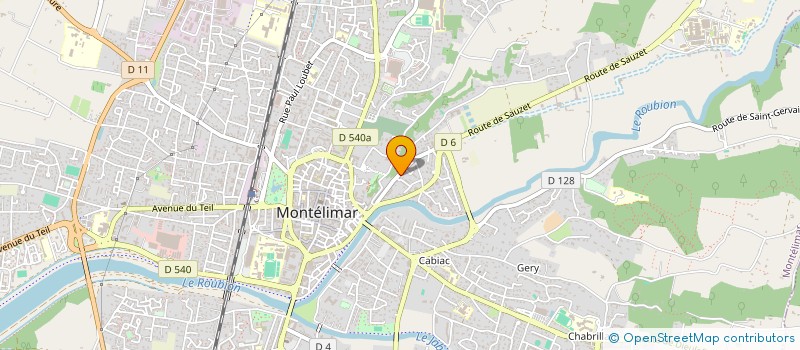 localisation de l'entreprise SLME à MONTELIMAR