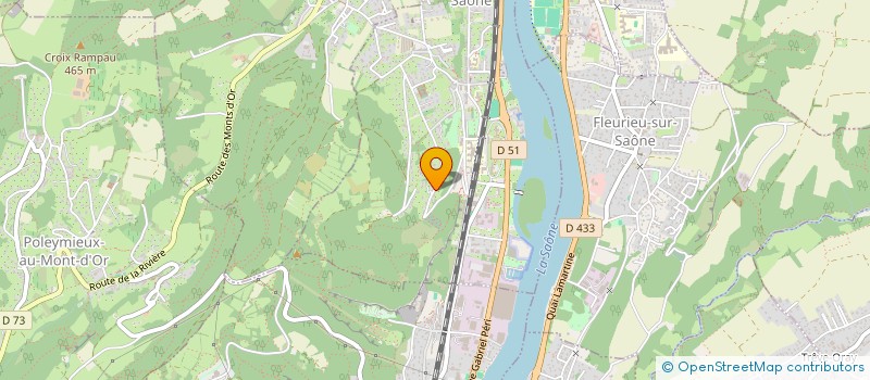 localisation de l'entreprise SLMGA  ALBIGNY-SUR-SAONE