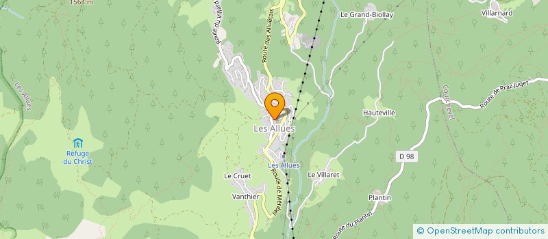 localisation de l'entreprise SLMGM à LES ALLUES