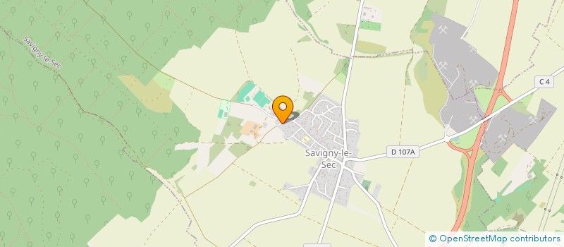 localisation de l'entreprise SLML IMMO  SAVIGNY-LE-SEC