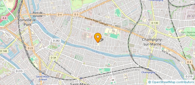 localisation de l'entreprise SLMLB à CHAMPIGNY-SUR-MARNE