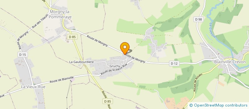 localisation de l'entreprise SLMT DU BAC  BLAINVILLE-CREVON