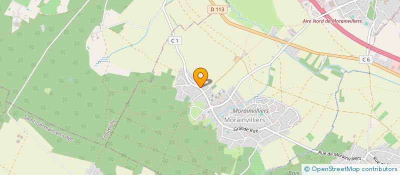 localisation de l'entreprise SLN 78  MORAINVILLIERS