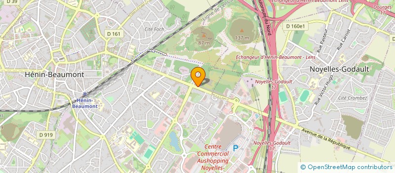 localisation de l'entreprise SLN à HENIN-BEAUMONT