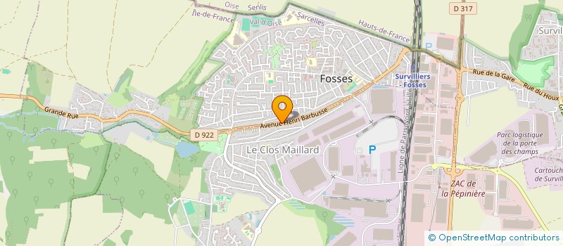 localisation de l'entreprise SLN ENERGIE  MARLY-LA-VILLE