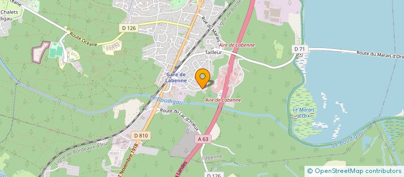 localisation de l'entreprise SLNK à LABENNE