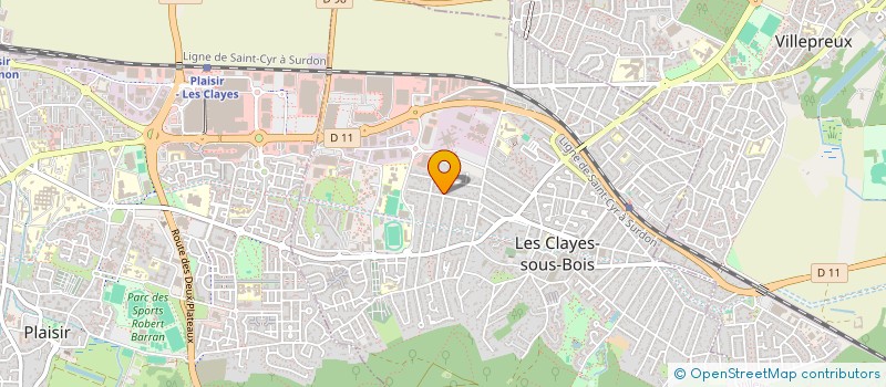 localisation de l'entreprise SLNL SCI à LES CLAYES-SOUS-BOIS