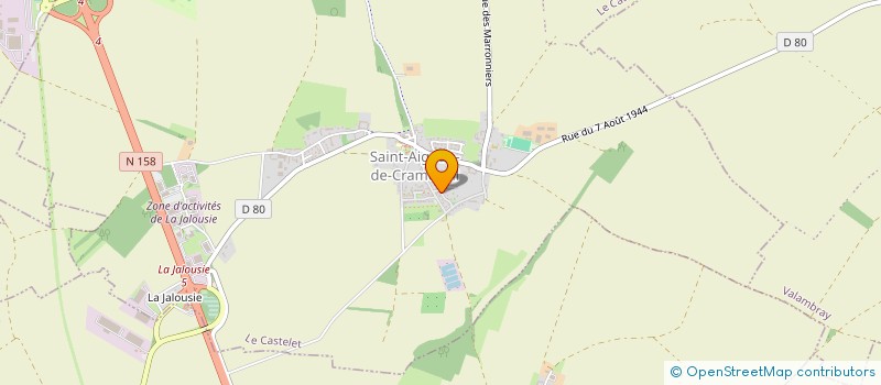 localisation de l'entreprise SLNPM  LE CASTELET