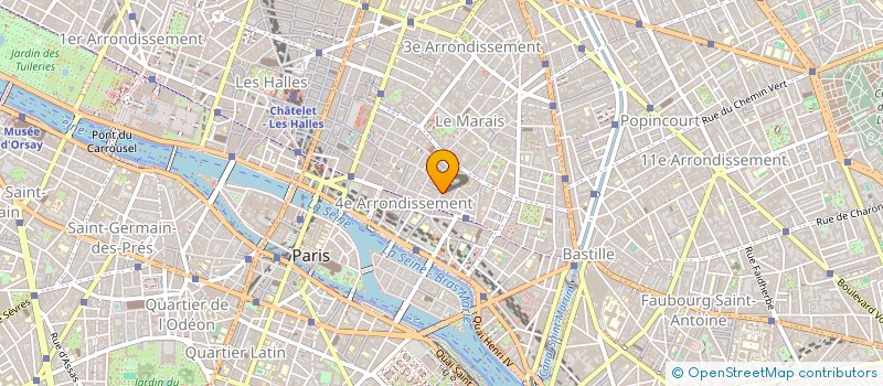 localisation de l'entreprise SLO FOCACCIA à PARIS