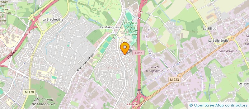 localisation de l'entreprise SLOAN  CARQUEFOU