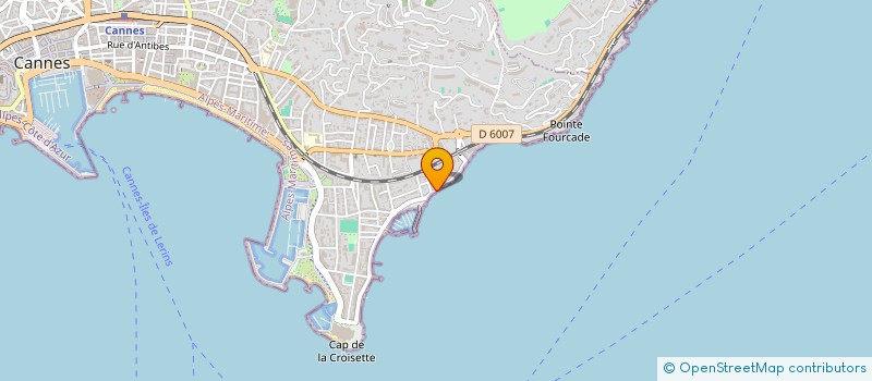 localisation de l'entreprise SLOANE à CANNES