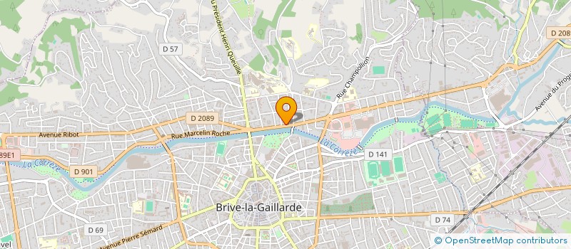 localisation de l'entreprise SLOBODA  BRIVE-LA-GAILLARDE