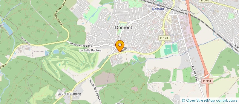 localisation de l'entreprise SLOCIETE  DOMONT