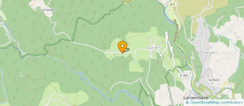 localisation de l'entreprise SLODYS  SAINT-ETIENNE-DE-FONTBELLON