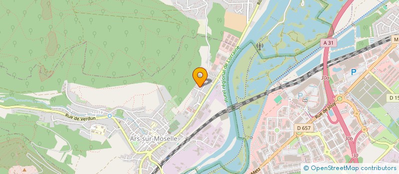 localisation de l'entreprise SLOG PRINT  ARS-SUR-MOSELLE