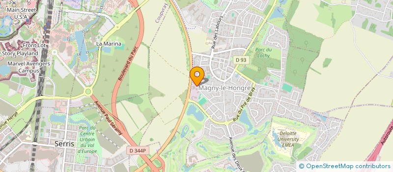 localisation de l'entreprise SLON à MAGNY-LE-HONGRE