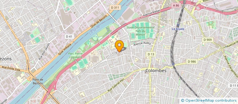 localisation de l'entreprise SLOOGY  COLOMBES