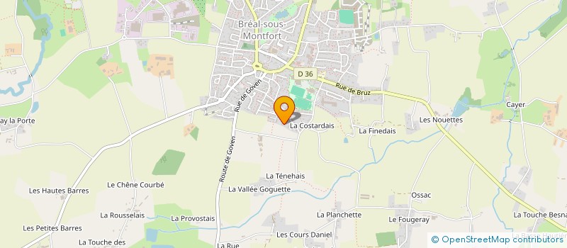 localisation de l'entreprise SLOOP  BREAL-SOUS-MONTFORT