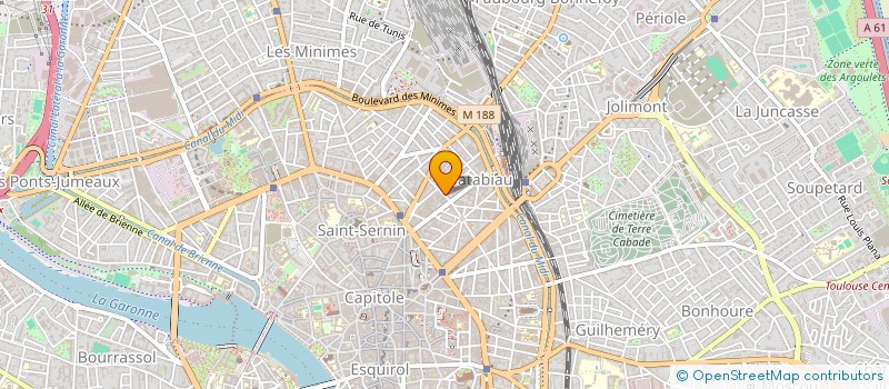 localisation de l'entreprise SLOT B à TOULOUSE