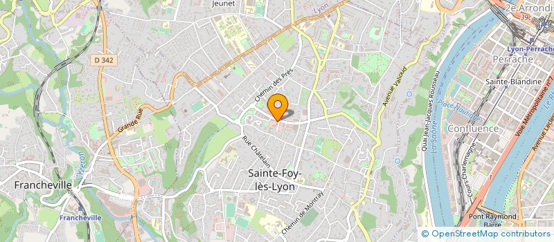 localisation de l'entreprise SLOT IN FRANCE  SAINTE-FOY-LES-LYON