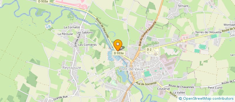 localisation de l'entreprise SLOT RACING SYSTEME à PONT-DE-VAUX