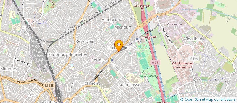 localisation de l'entreprise SLOUBI à TOULOUSE